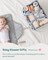 Baby Diaper Caddy Organizer, Quilted Nursery Storage Organizer for Newborn Essentials and Diaper Changing Station, Gift for Baby Shower and Registry Must-Have (Baby Breeze)